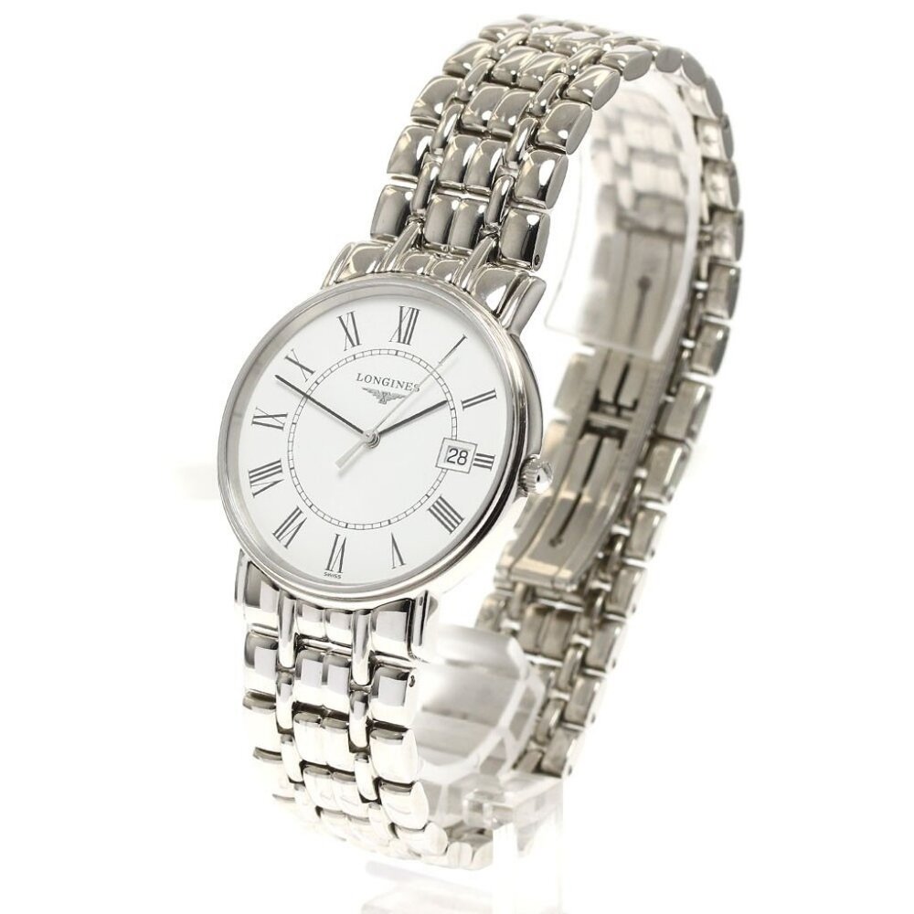 LONGINES Grand classic L4.720.4 Date white Dial Quartz Men's Watch - Picture 10 of 12